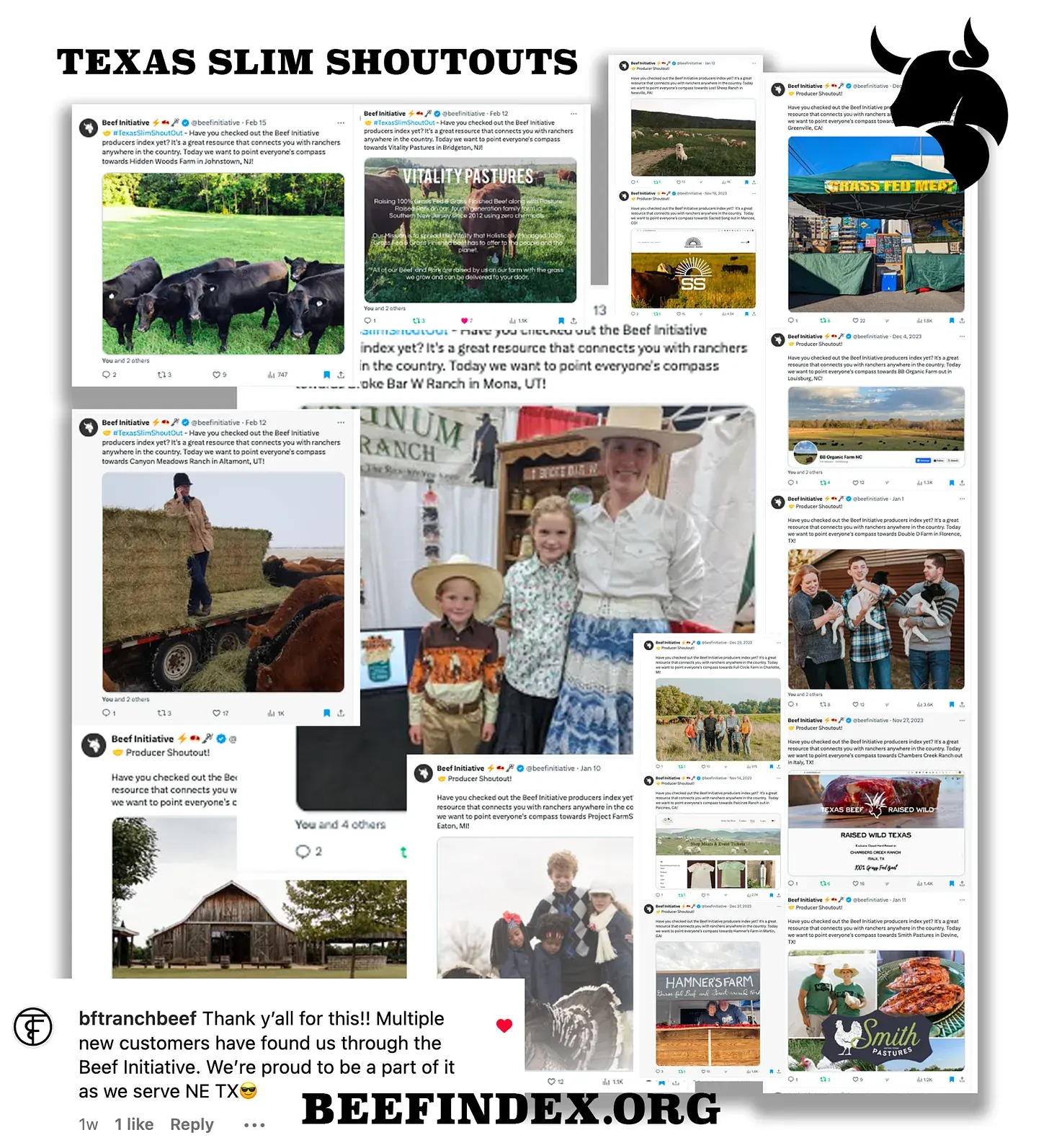 Texas Slim Shoutouts