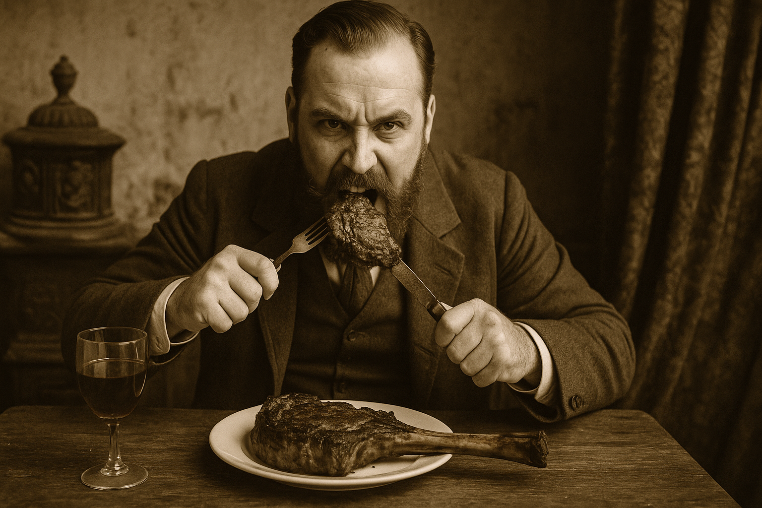 eat meat